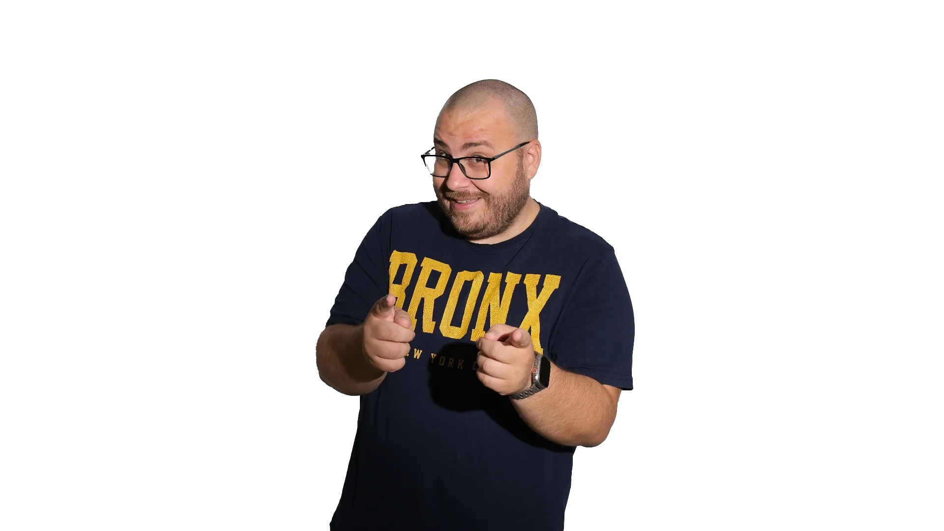 Bálint László mosolyog